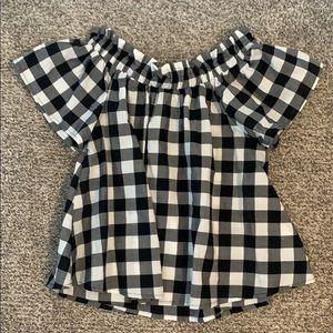 OTS Gingham Top